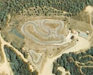 Veduta aerea del circuito 
